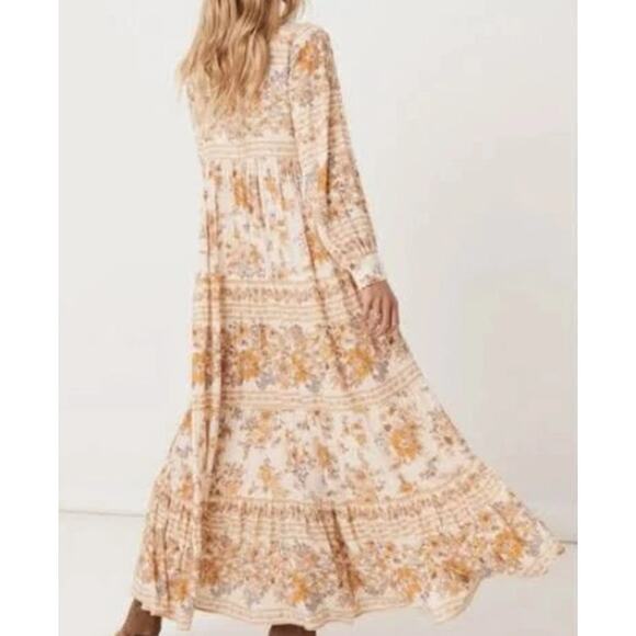 Spell and the Gypsy Meadowland Gown Maxi Dress Size Small - Picture 2 of 7